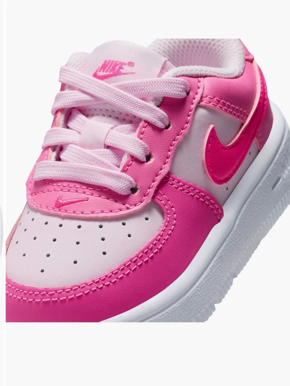 Nike Kids Pink and Light Pink Sneakers
